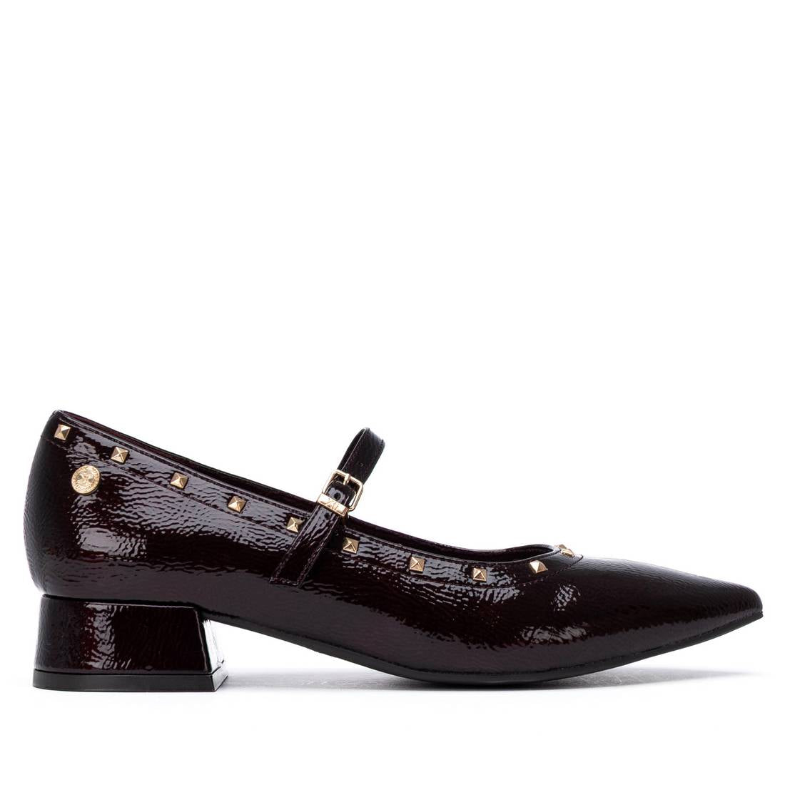 XTI Women's Patent Leather Low-Heel Mary Jane Shoes 146220