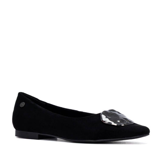 XTI Women's Suede Ballet Flats 146236