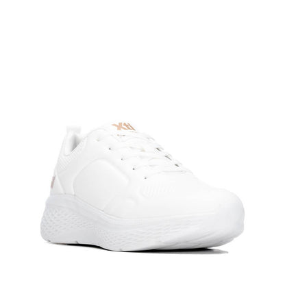 XTI Women's Casual Mini Wedge Lace-Up Sneakers 146271