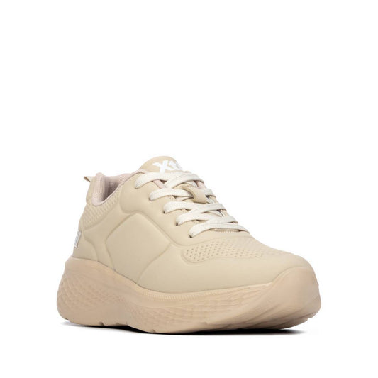 XTI Women's Casual Mini Wedge Lace-Up Sneakers 146271