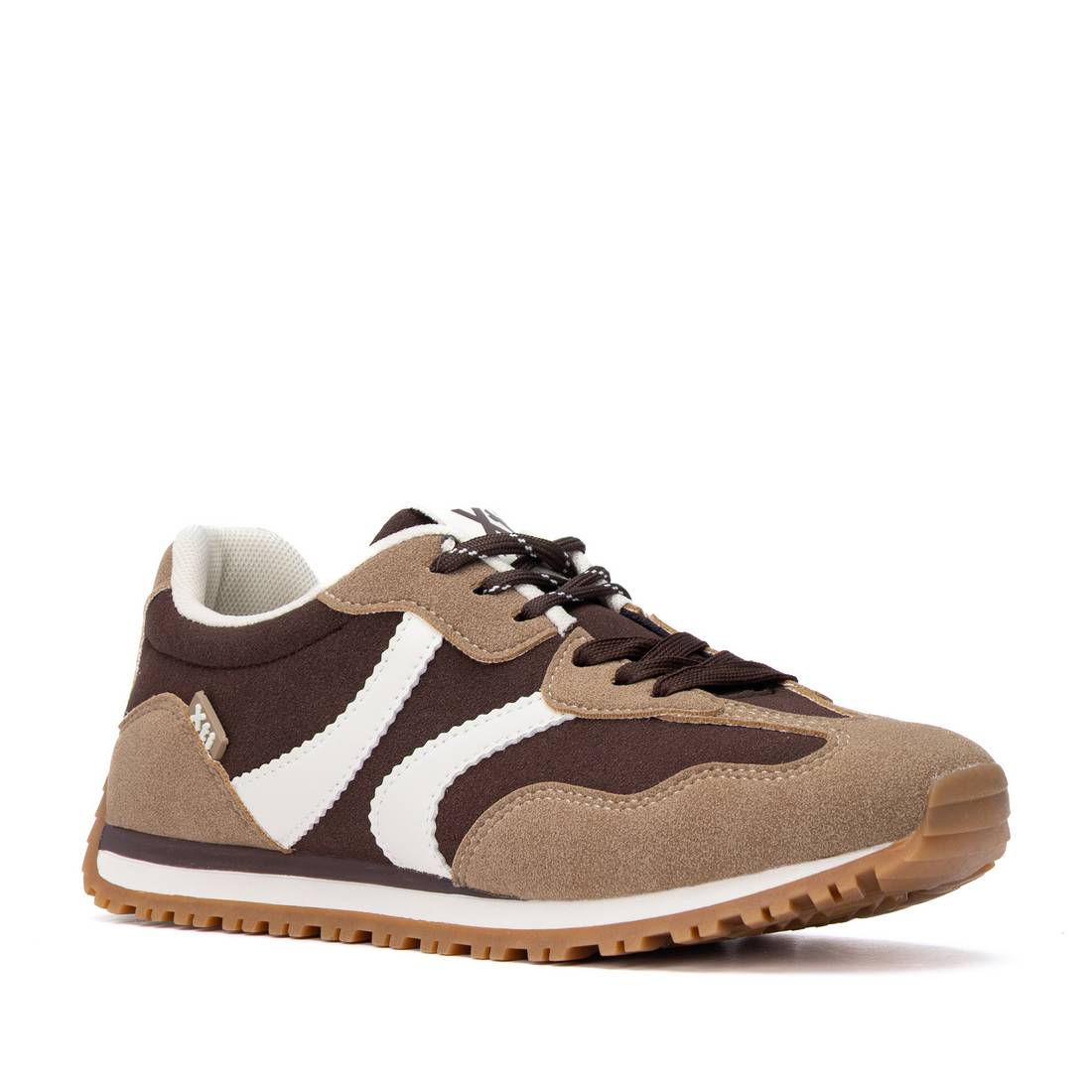 XTI Women's Casual Suede Lace-Up Sneakers 146277