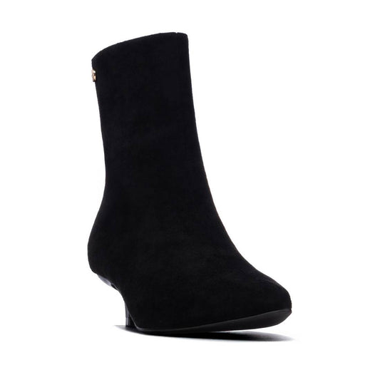 Women's Pointed Toe Suede Ankle Booties 146388