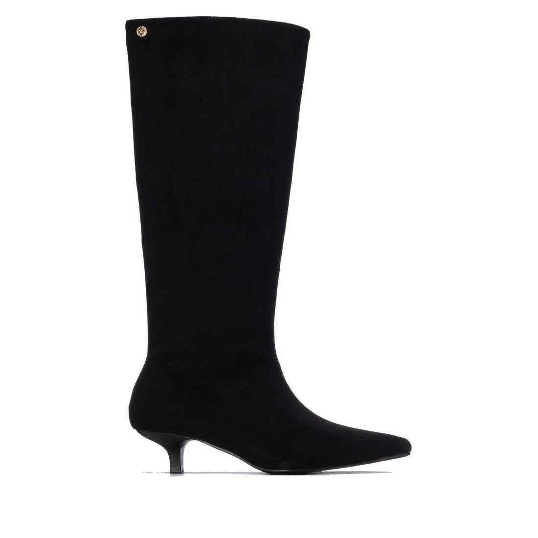 Women's Pointed Toe Suede Tall Boots 146389