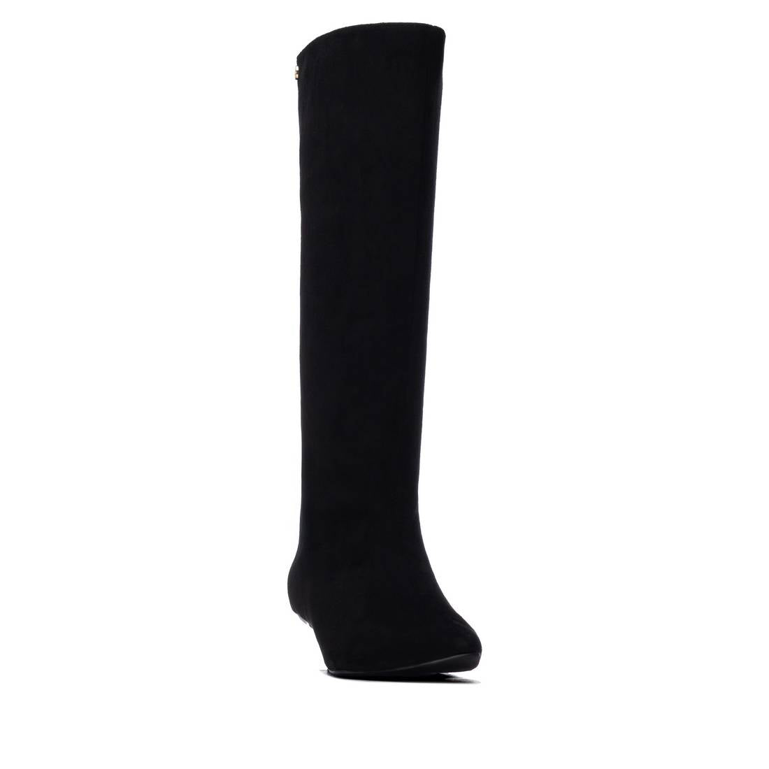 Women's Pointed Toe Suede Tall Boots 146389