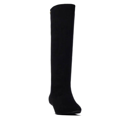 Women's Pointed Toe Suede Tall Boots 146389