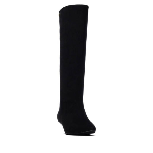 Women's Pointed Toe Suede Tall Boots 146389
