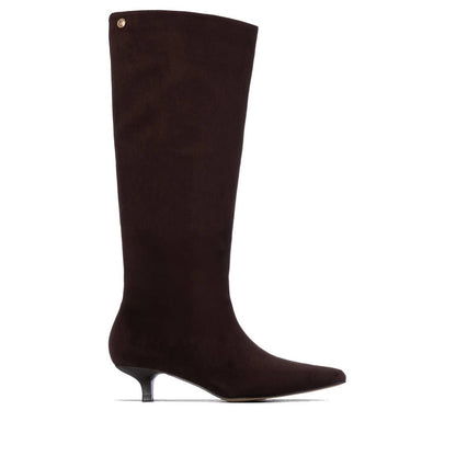 Women's Pointed Toe Suede Tall Boots 146389