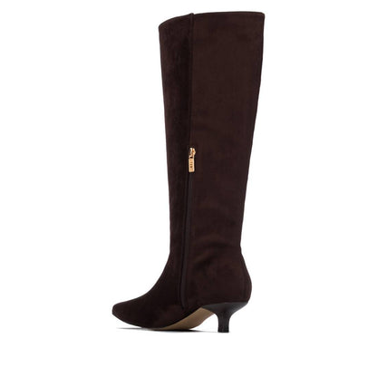 Women's Pointed Toe Suede Tall Boots 146389