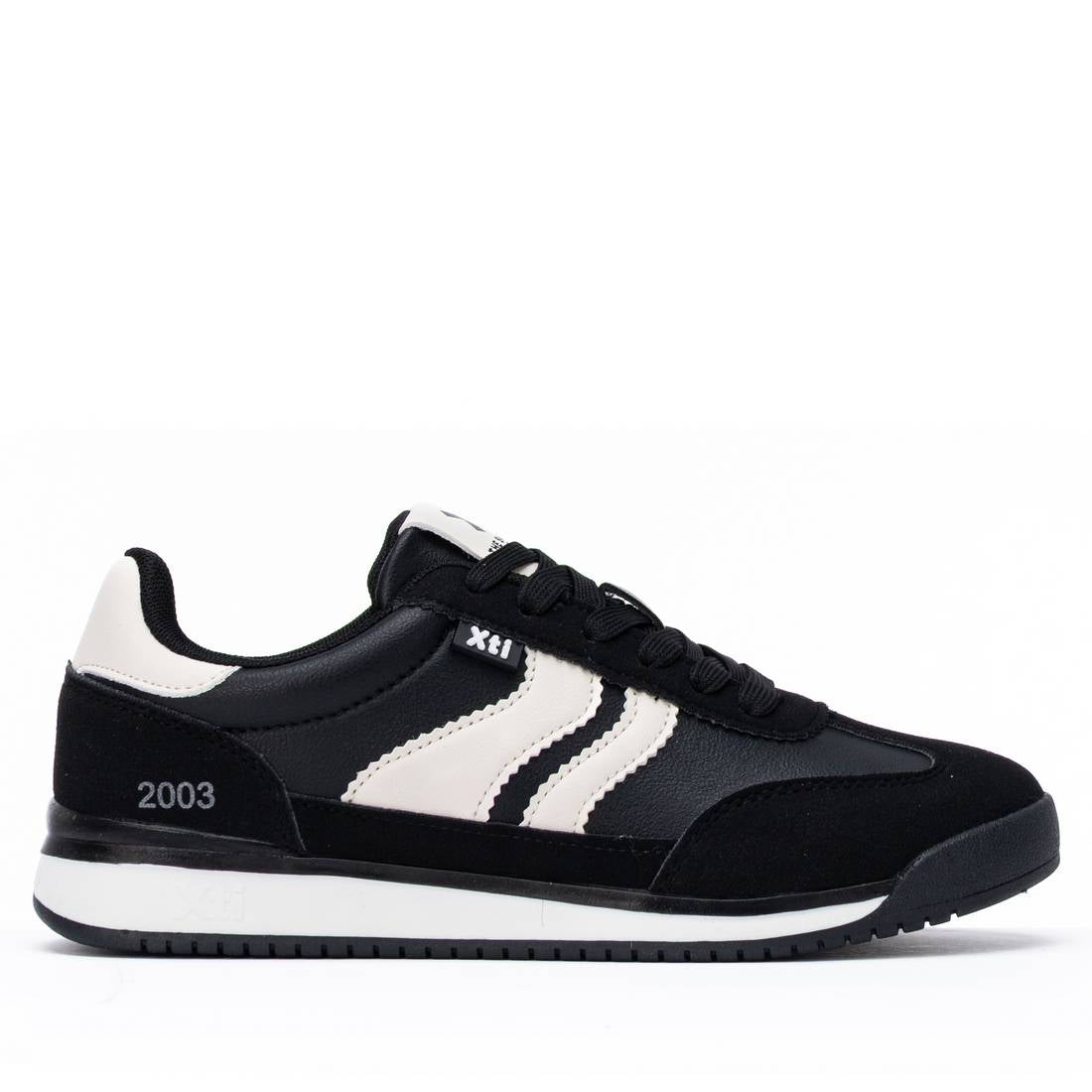 XTI Women's Casual Suede Lace-Up Sneakers 146398