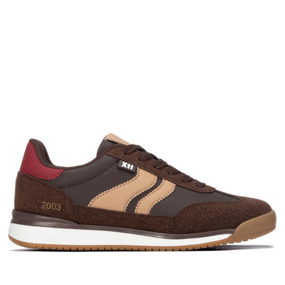XTI Women's Casual Suede Lace-Up Sneakers 146398
