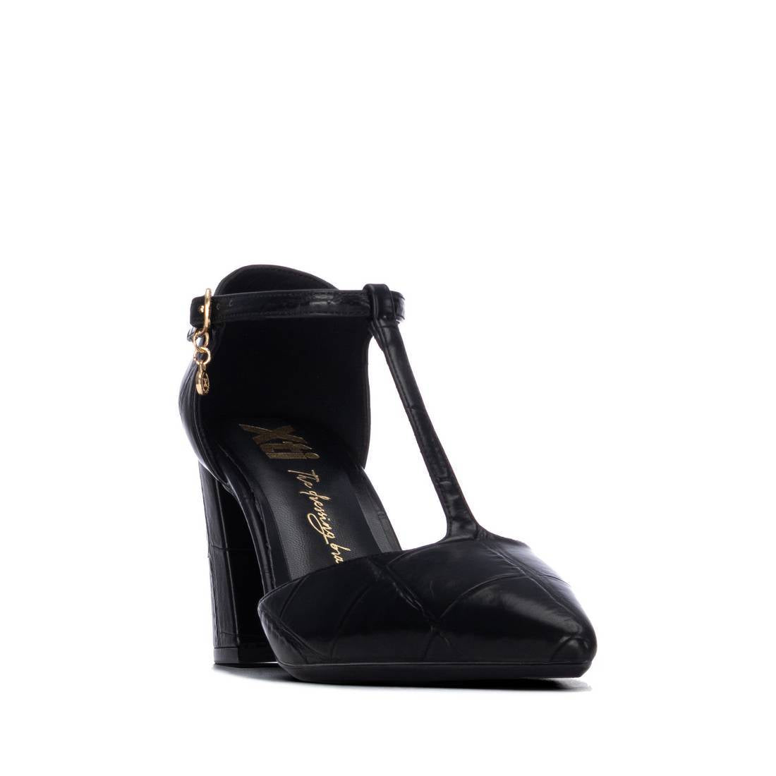 XTI Women's Casual Pointed Toe Strap Heels 146442