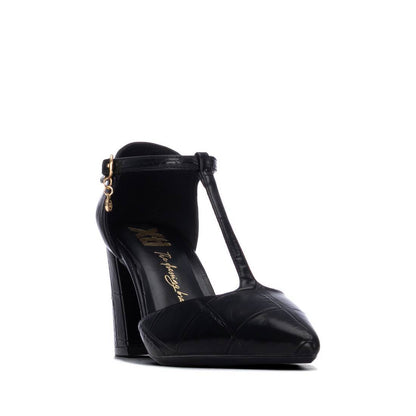 XTI Women's Casual Pointed Toe Strap Heels 146442