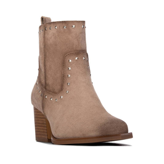 XTI Women's Suede Italian Western Ankle Booties 146479