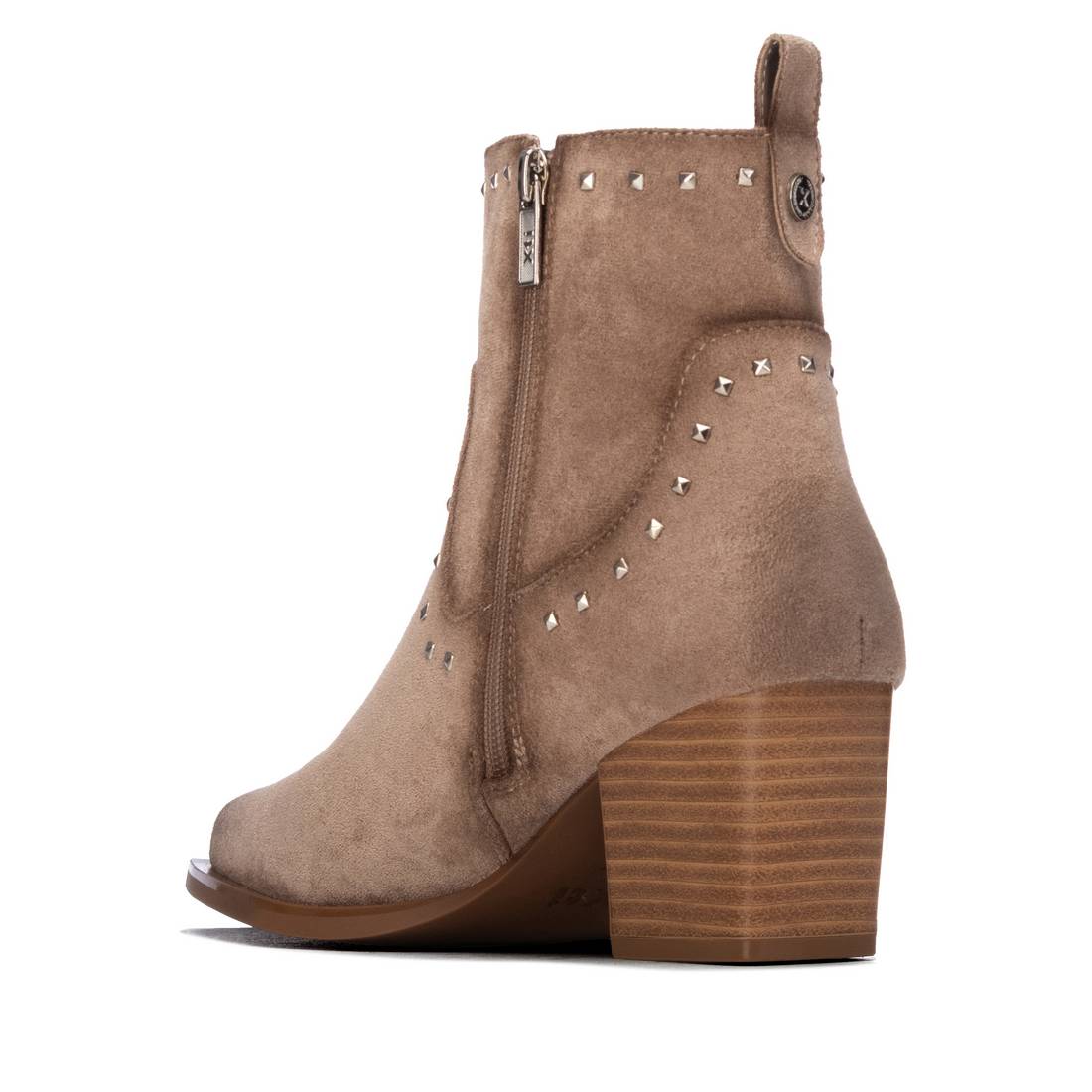 XTI Women's Suede Italian Western Ankle Booties 146479