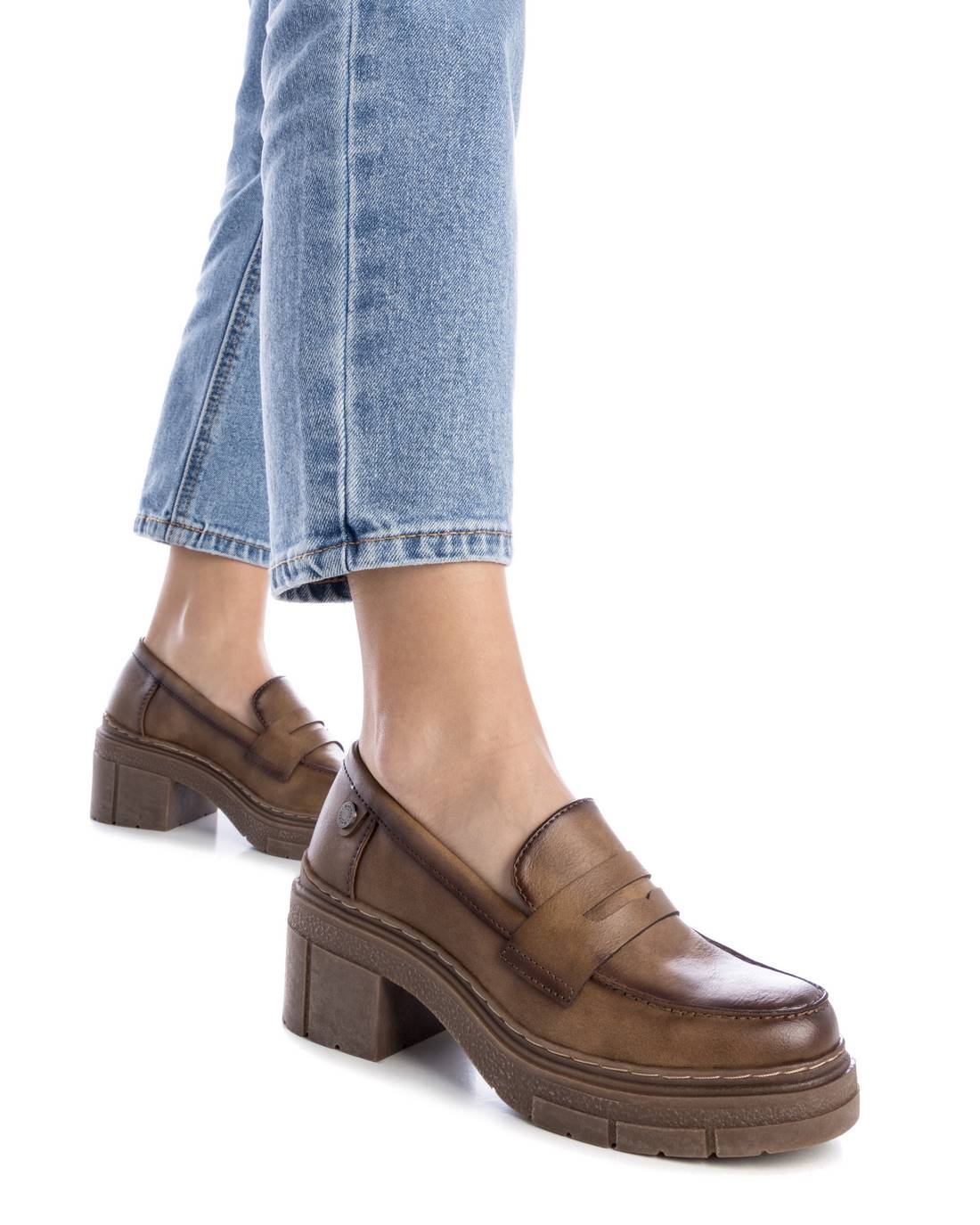 XTI Women's Casual Heeled Moccasins By XTI 171987