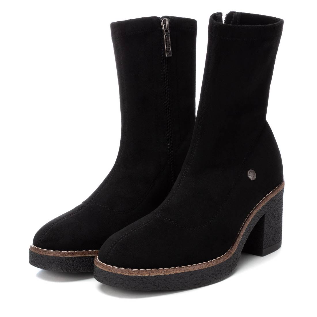 XTI Women's Casual Suede Booties By XTI 172015