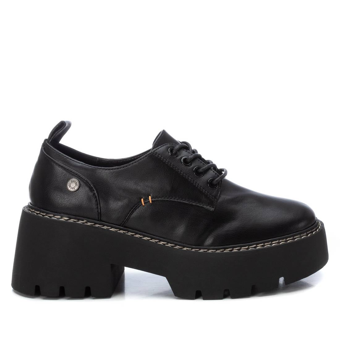 XTI Women's Heeled Lace-Up Loafers By XTI 172072