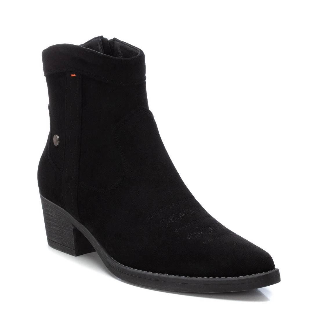 XTI Women's Italian Western Suede Booties By XTI 172126