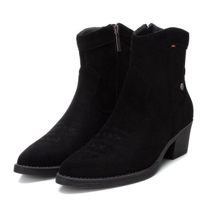 XTI Women's Italian Western Suede Booties By XTI 172126