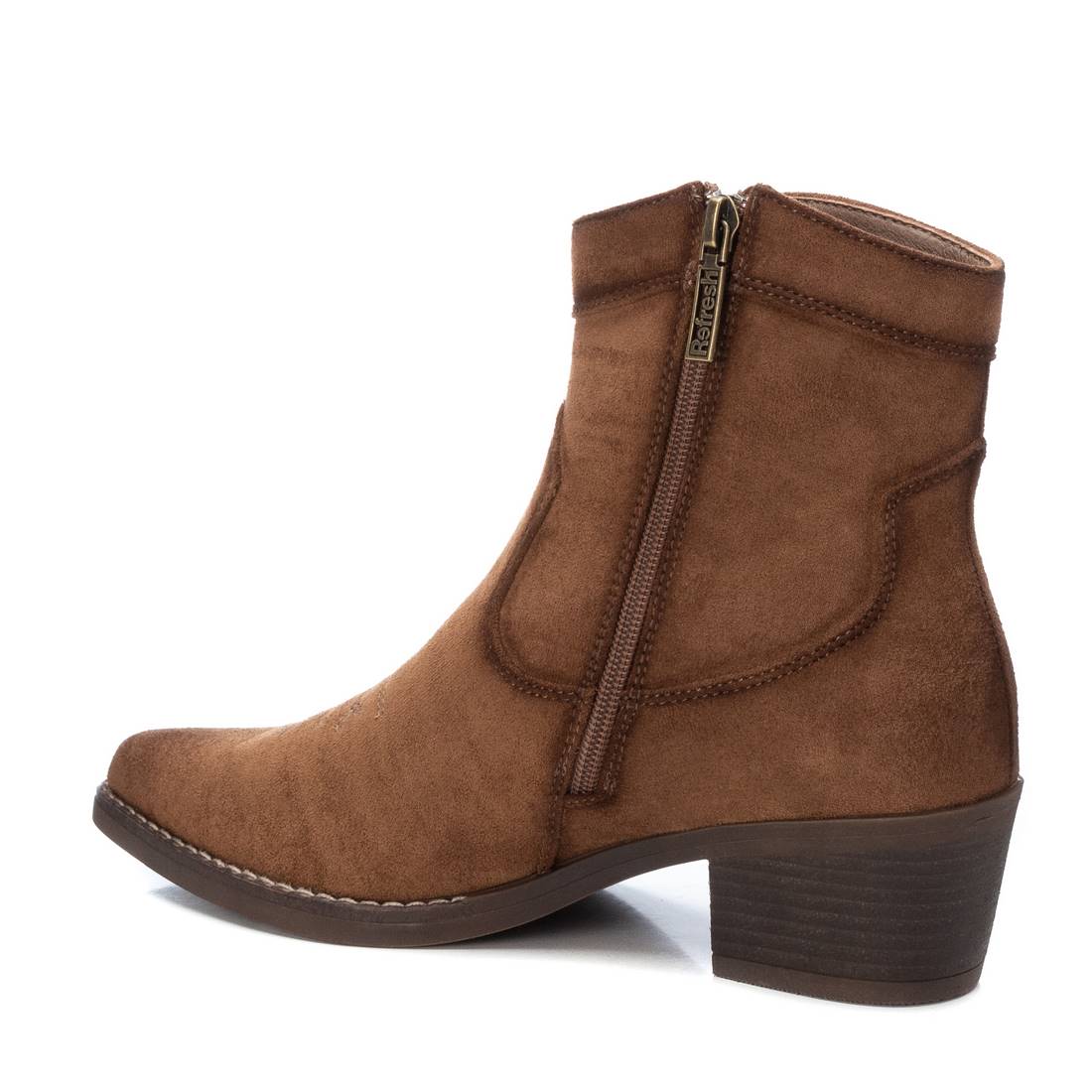 XTI Women's Italian Western Suede Booties By XTI 172126