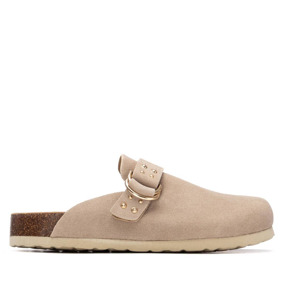 Refresh BEIGE SUEDE LADIES SHOES 175008