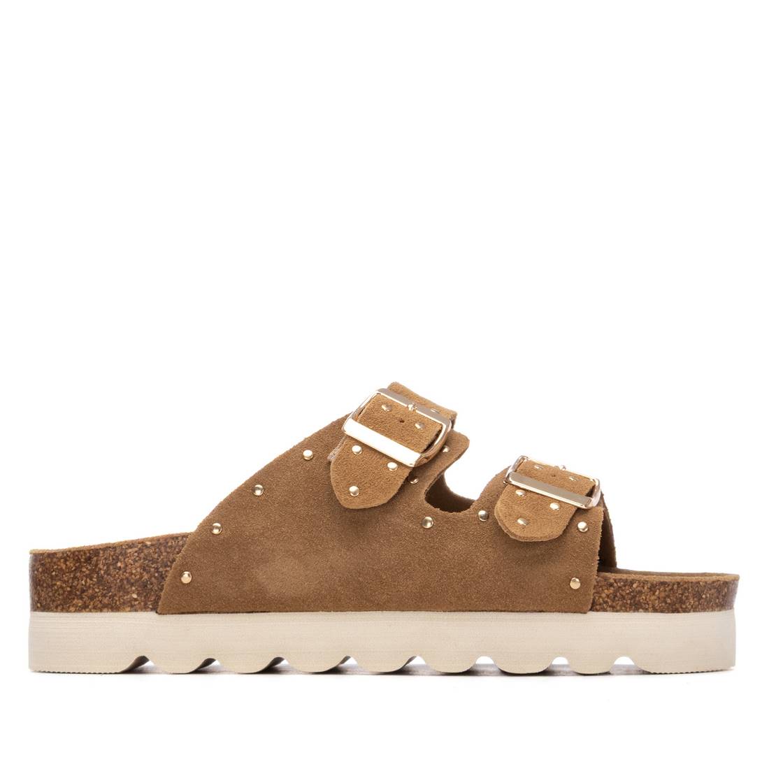 Refresh CAMEL SUEDE LADIES SANDALS 175009
