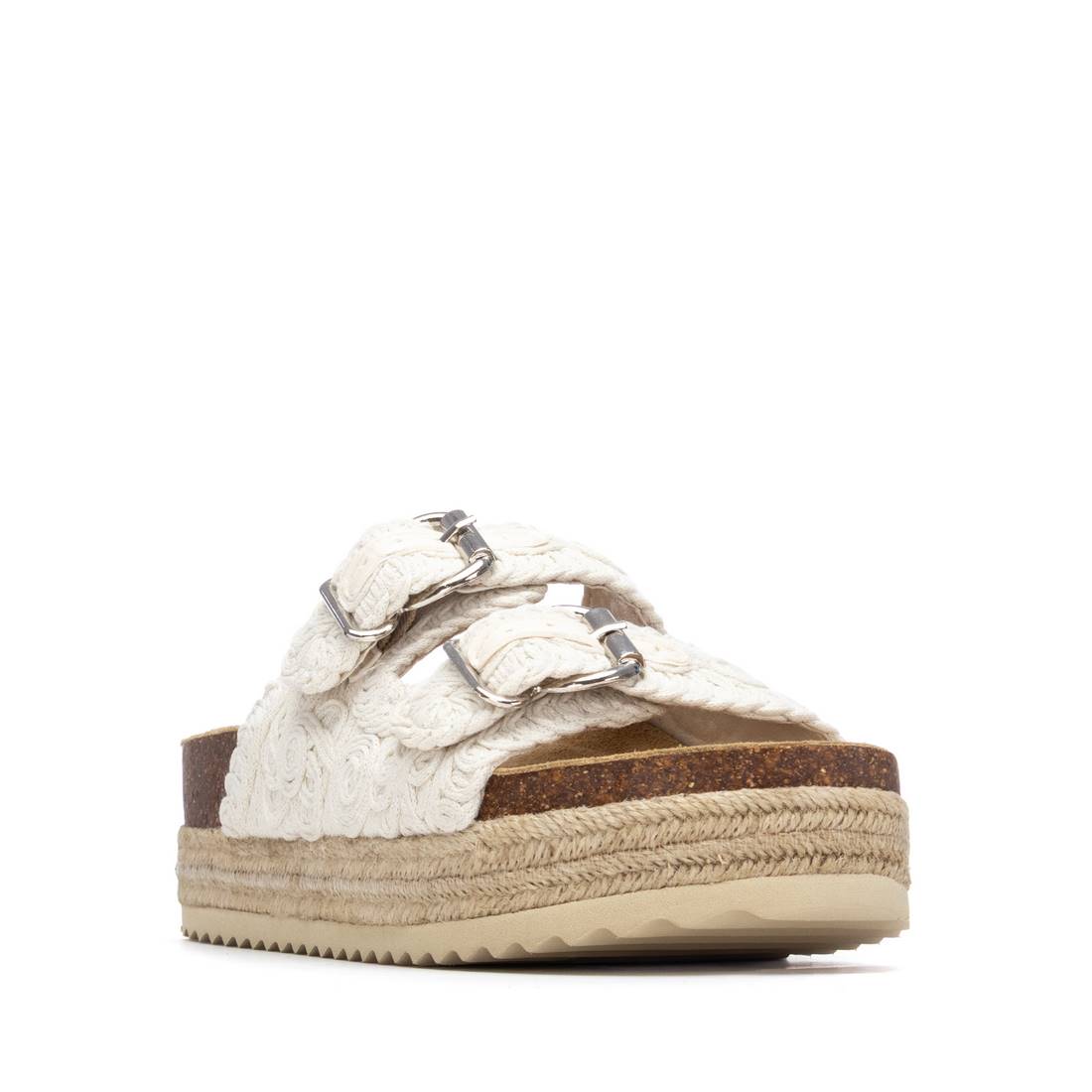 Refresh BEIGE TEXTILE LADIES SANDALS 175013