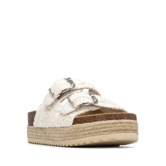 Refresh BEIGE TEXTILE LADIES SANDALS 175013