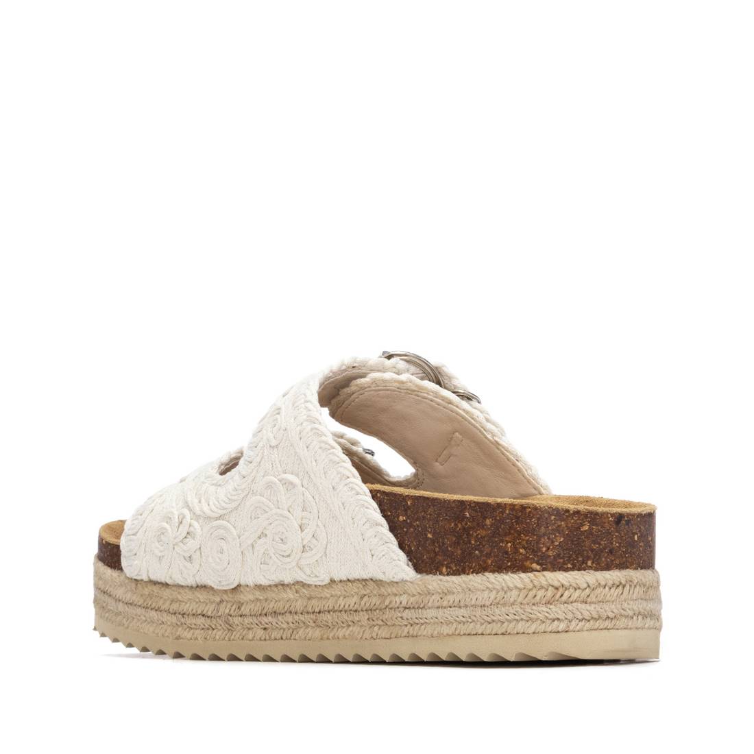Refresh BEIGE TEXTILE LADIES SANDALS 175013