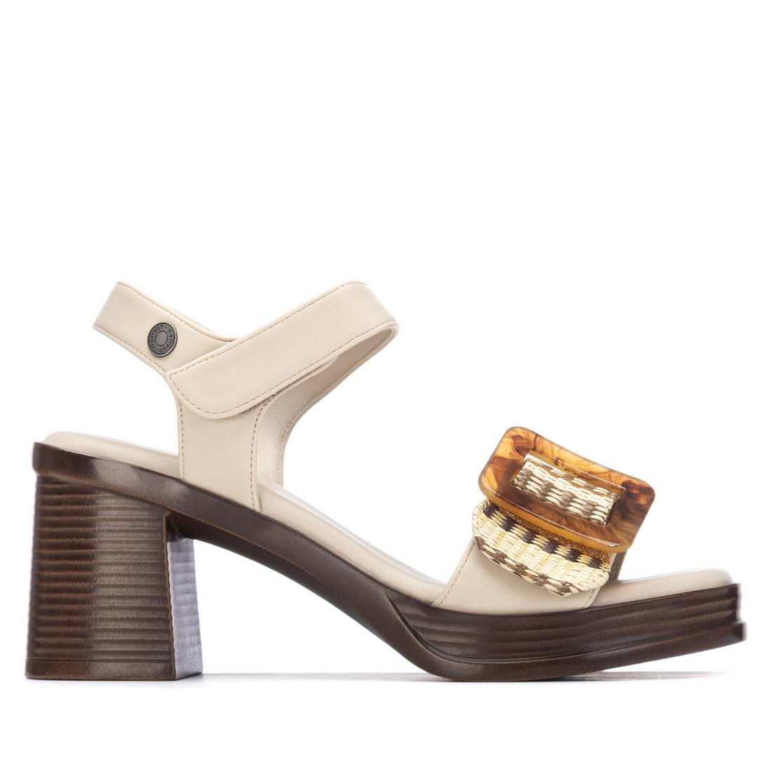Refresh BEIGE PU LADIES SANDALS 175027