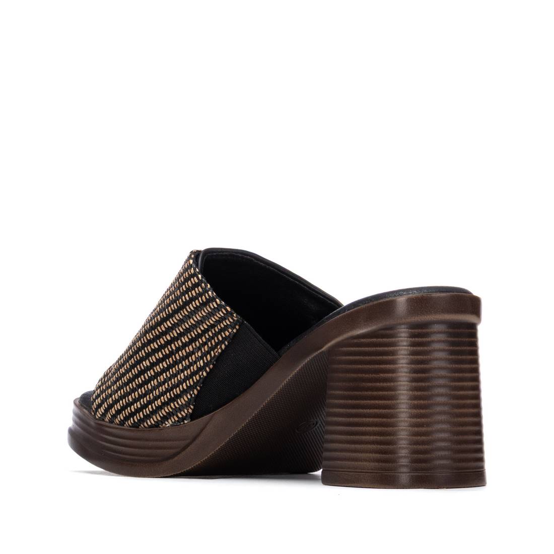 Refresh BLACK PU LADIES SANDALS 175028