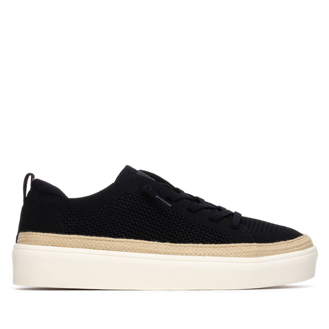 Refresh BLACK TEXTILE LADIES SHOES 175233