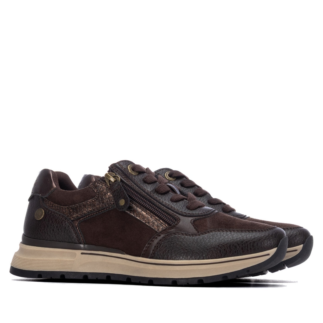Women's Casual Suede Sneakers Refresh Collection By XTI 176088