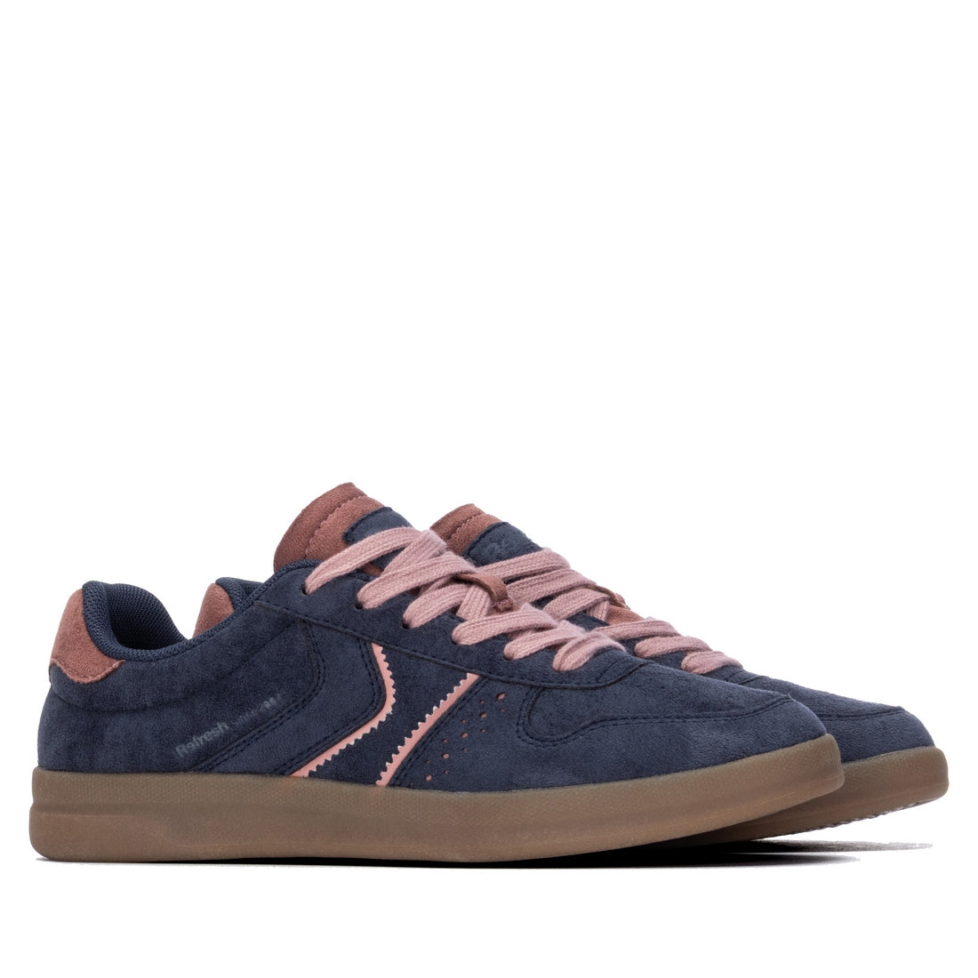 Women's Casual Suede Sneakers Refresh Collection By XTI 176093