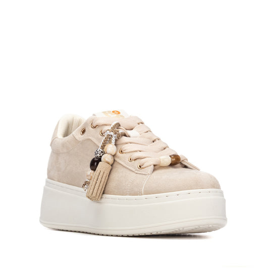 Women's Casual Platform Suede Sneakers Refresh Collection By XTI 176187