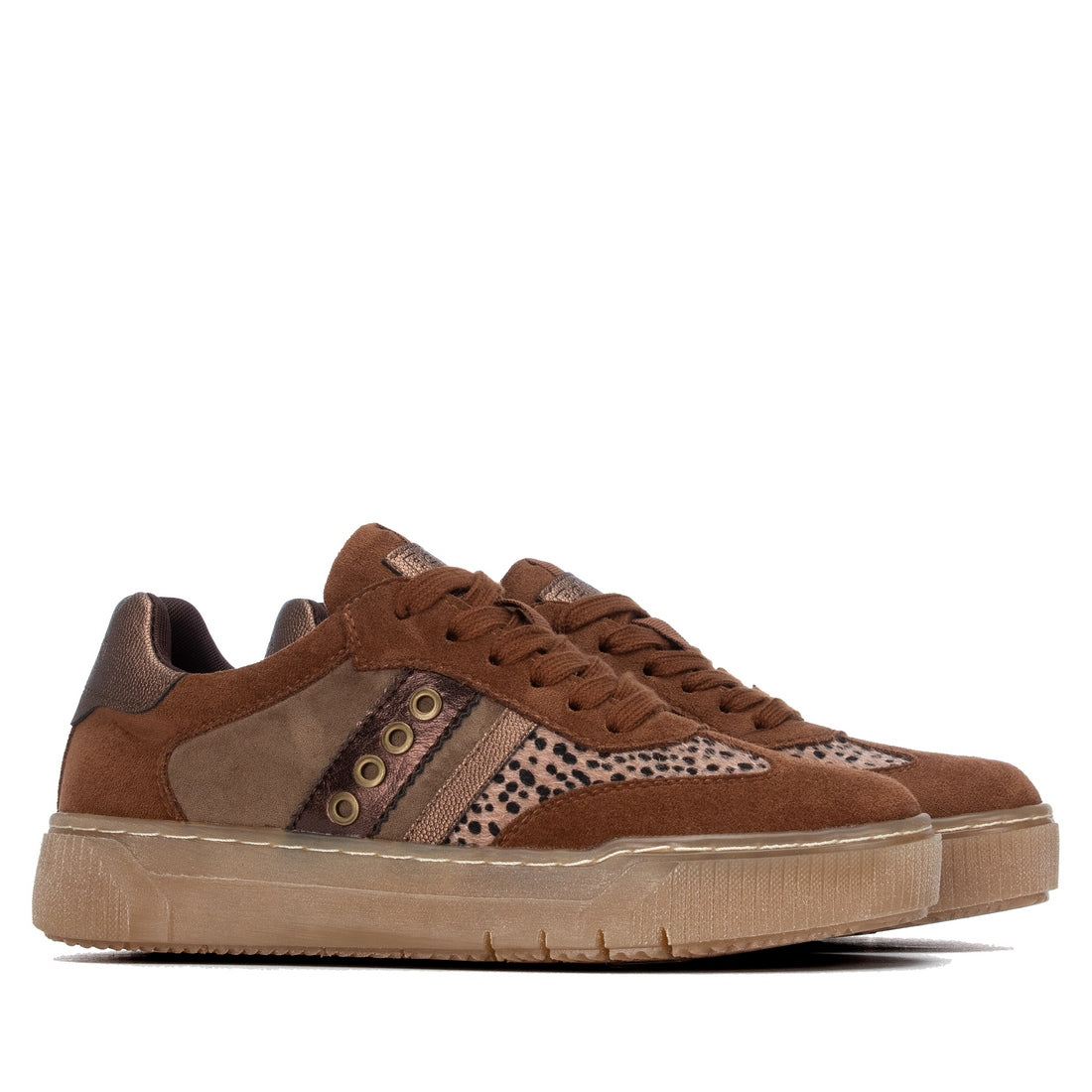Women's Casual Suede Sneakers Refresh Collection By XTI 176240