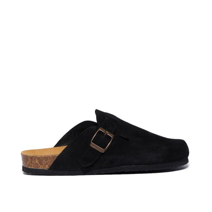 Plakton Women's Clog in Suede Blogg Thick Grain Suede