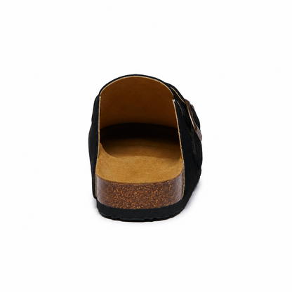 Plakton Women's Clog in Suede Blogg Thick Grain Suede