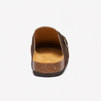 Plakton Women's Clog in Suede Blogg Thick Grain Suede