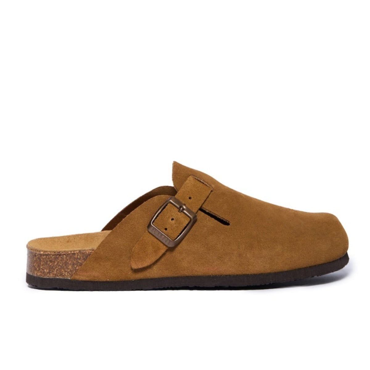 Plakton Women's Clog in Suede Blogg Thick Grain Suede