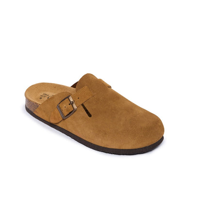 Plakton Women's Clog in Suede Blogg Thick Grain Suede