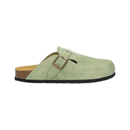 Plakton Women's Clog in Suede Blogg Thick Grain Suede