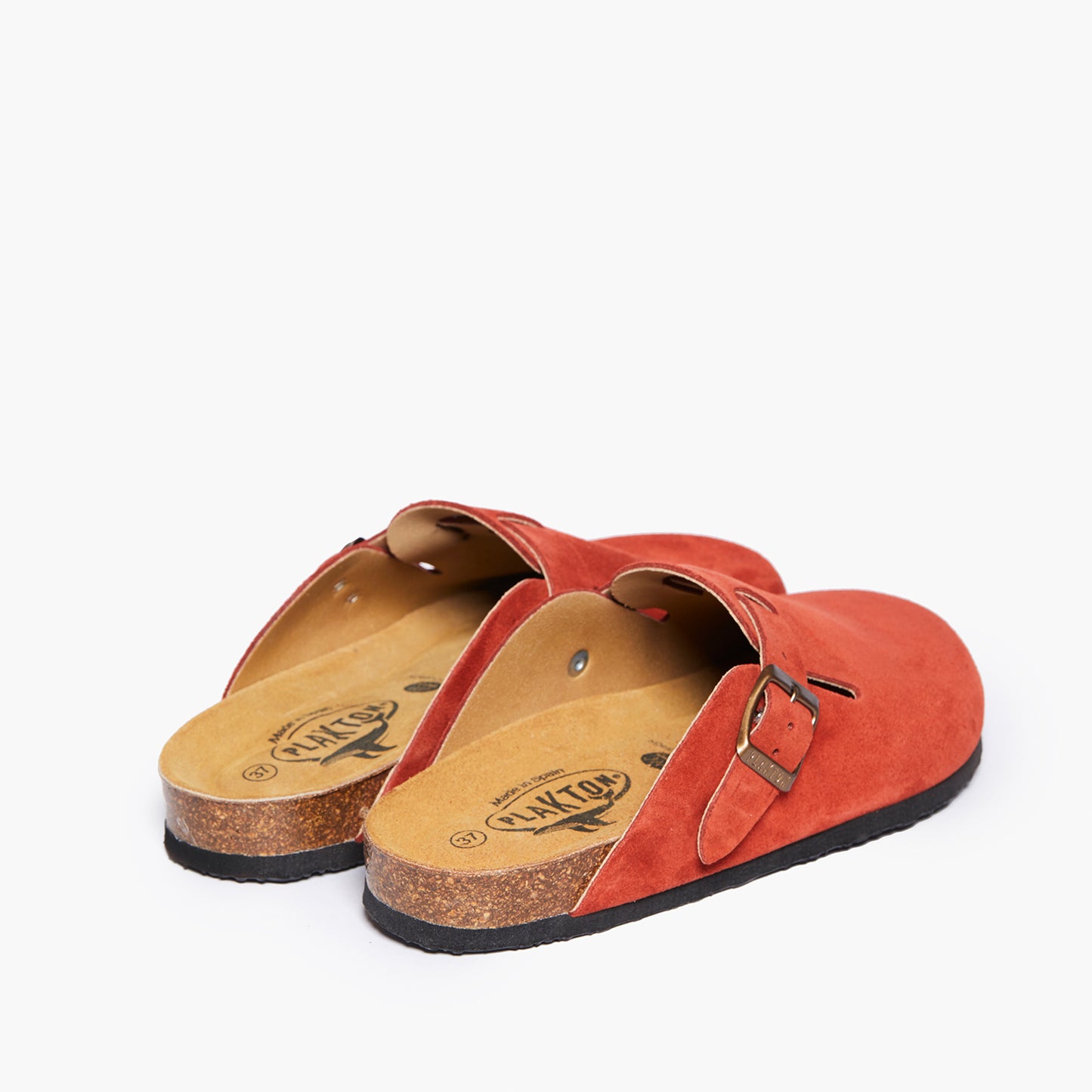 Plakton Women's Clog in Suede Blogg Thick Grain Suede