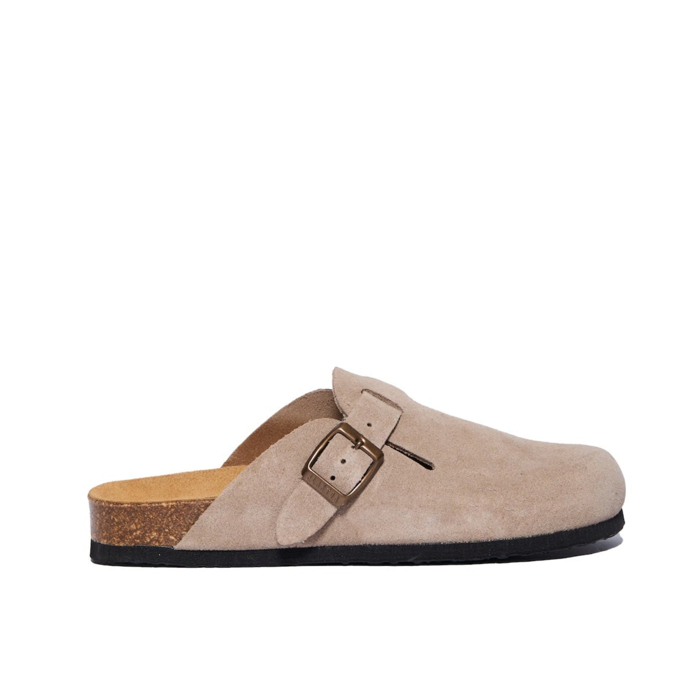 Plakton Women's Clog in Suede Blogg Thick Grain Suede