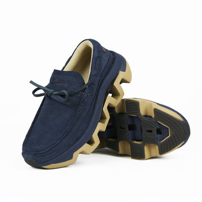 Pinnip Mens Genuine Suede Snow Loafer