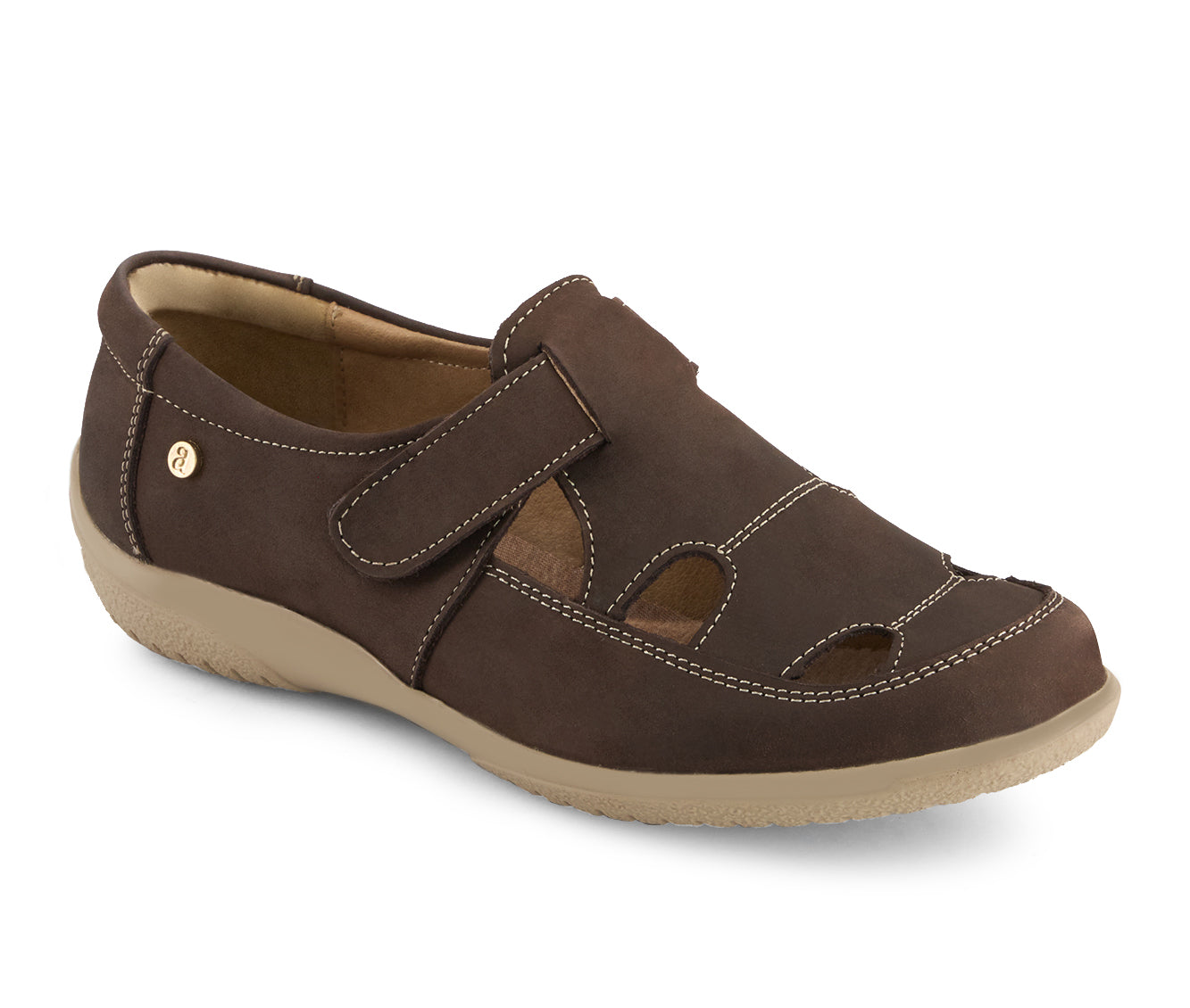 Andrea Women's Comfort Leather Slip on shoes 37514