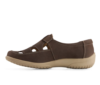 Andrea Women's Comfort Leather Slip on shoes 37514