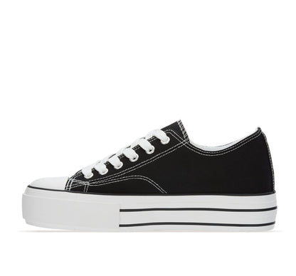 Andrea Canvas Sneakers Platform 87055