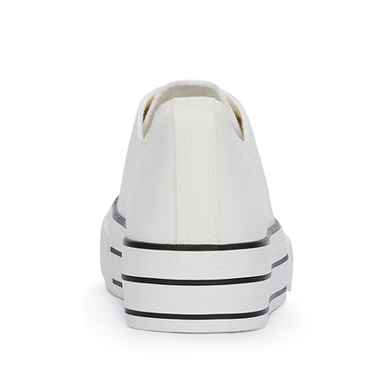 Andrea Canvas Sneakers Platform 87055