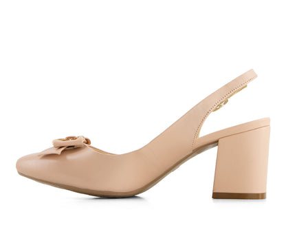 Andrea Women's Slingback and Bow Pumps 87213